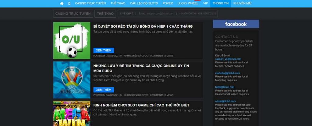 Lợi ích khi tham gia trang web tổng hợp các trận đấu gà Vg99 - Vg99